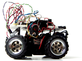 prototipo de un coche de jugete